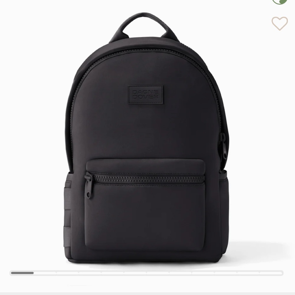 NWT DAGNE DOVER DAKOTA NEOPRENE BACKPACK - Black | Large